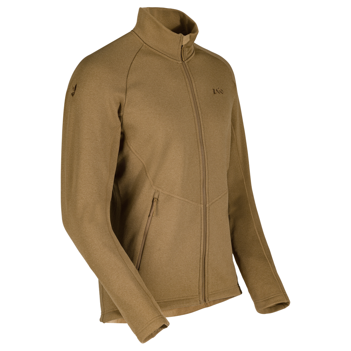 Amiko Men's Fleece Jacket — Golden Brown