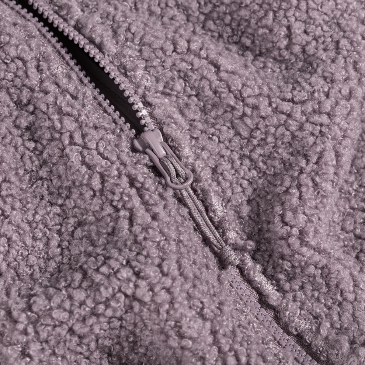 Palpo Women's Pile Fleece Jacket — Iced Mauve
