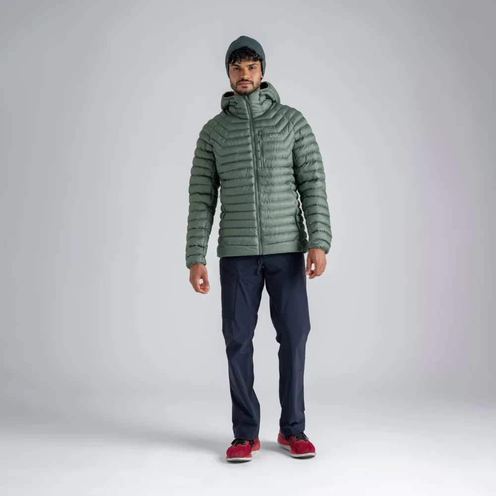 Nubaro Men's Insulated Hooded Jacket