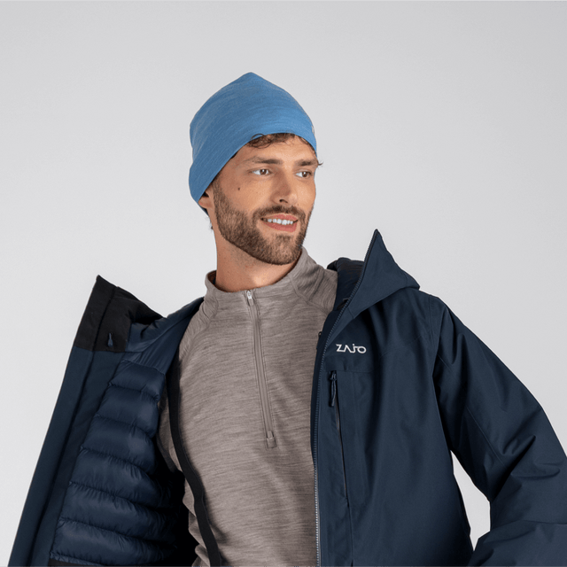 Senti Merino Beanie — Falcon Grey