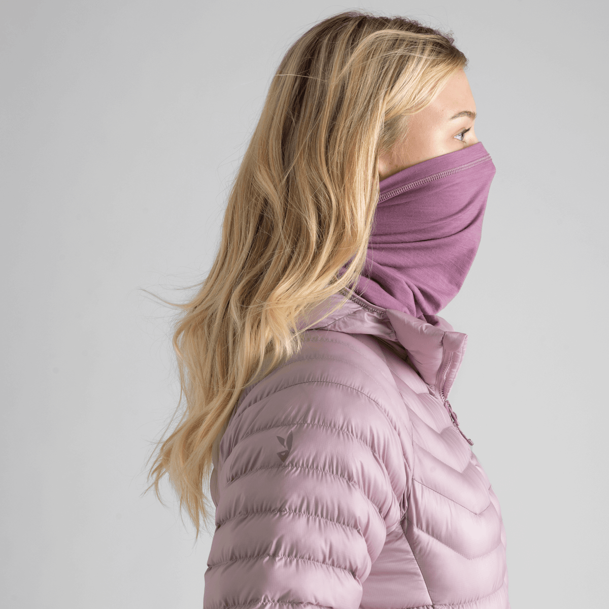 Senti Merino Multifunctional Scarf — Lila Haze