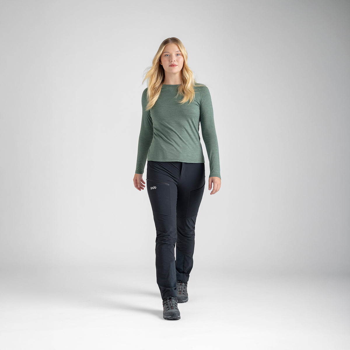 Senti Women's Merino Longsleeve — Lila Haze