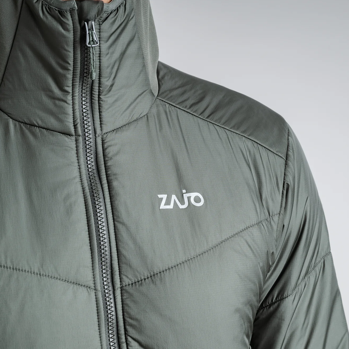 Spiro Men's Insulated Hybrid Jacket — Burned Red