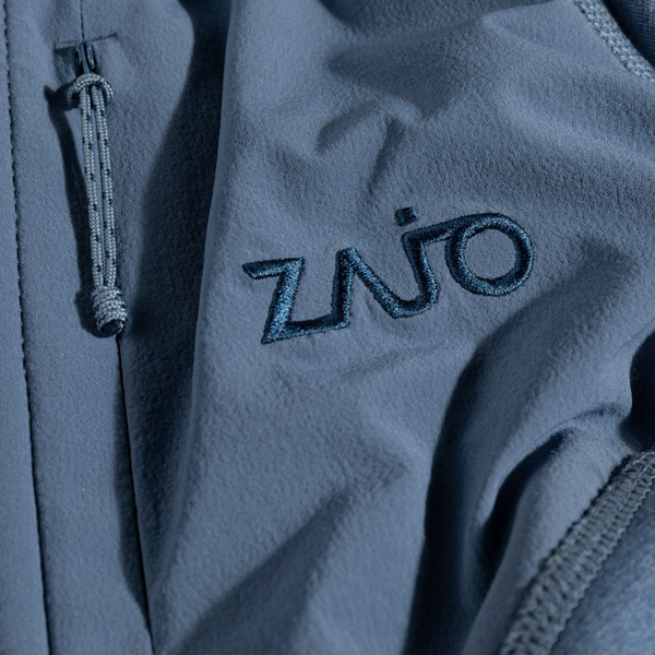 Amiko Women's Fleece Hooded Jacket — Harbor Blue