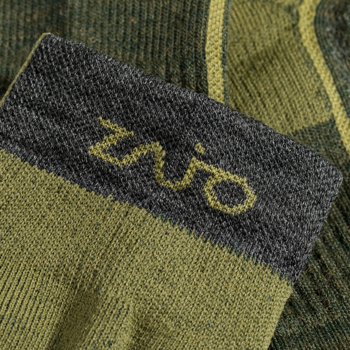 Hejma Merino Low Socks —  Avocado Green