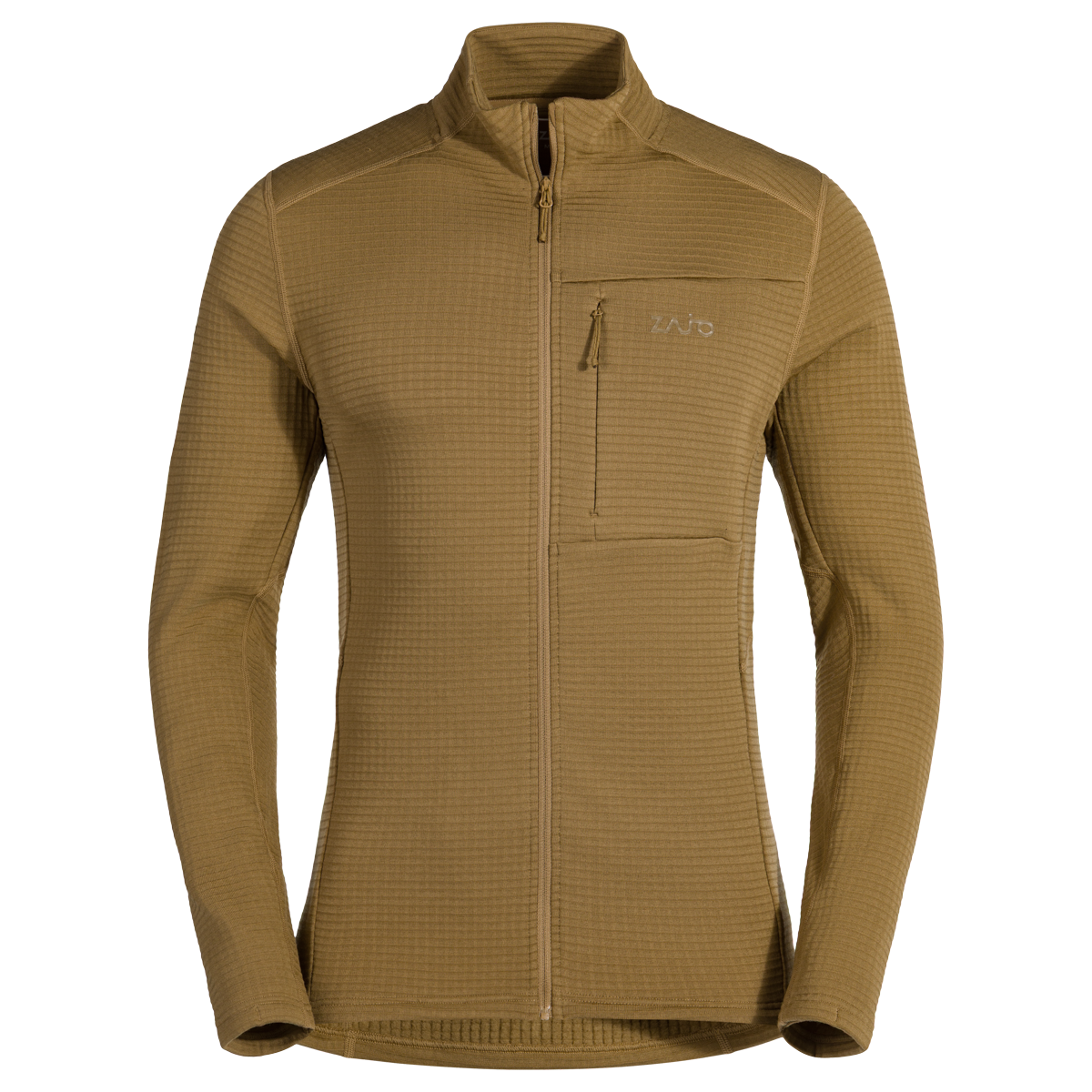 Kovri Men's Merino Grid Jacket — Golden Brown