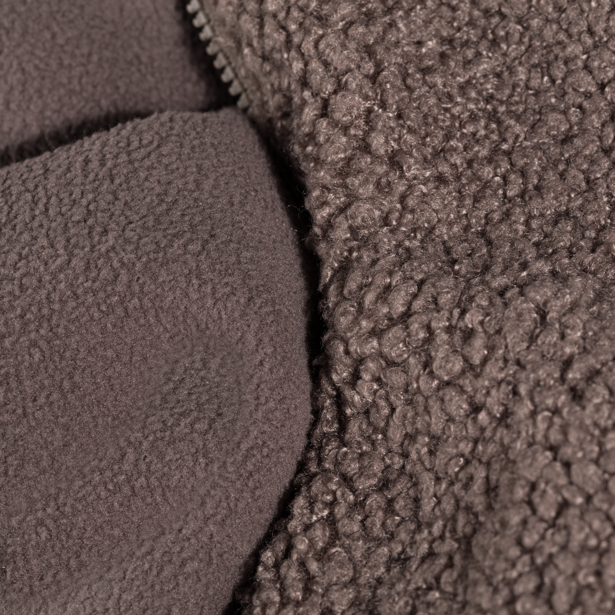 Palpo Women's Pile Fleece Jacket — Cocoa Brown