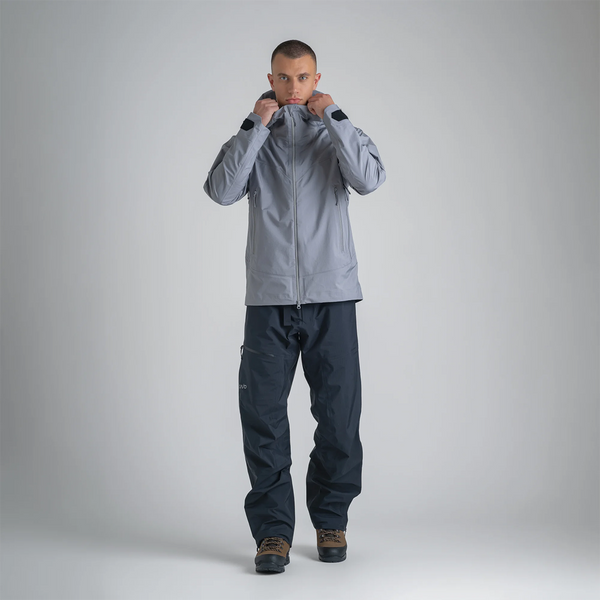 Torento Men's Waterproof 3L Jacket — Earth Red