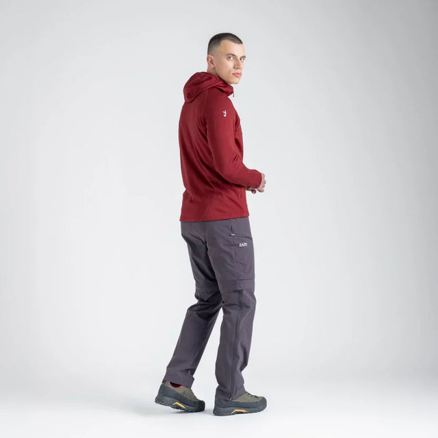 Amiko Men's Fleece Hooded Jacket