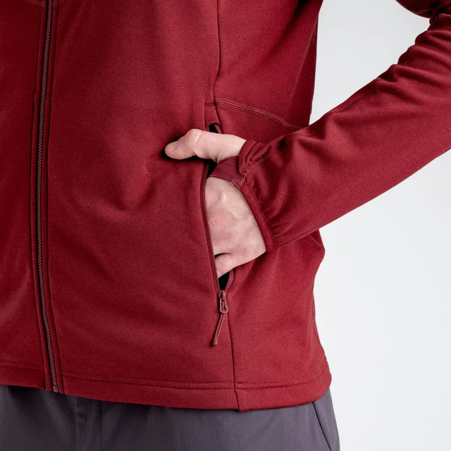 Amiko Men's Fleece Hooded Jacket