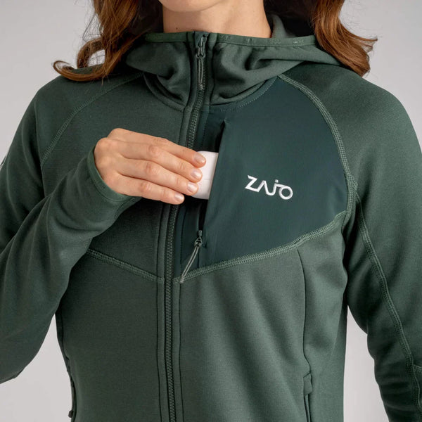 Amiko Women's Fleece Hooded Jacket