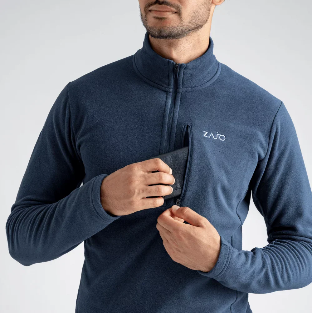 Auro Men's Fleece Zip Top