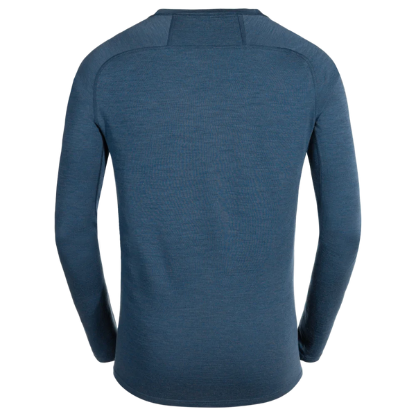Hejma Men's Merino Longsleeve — Blue