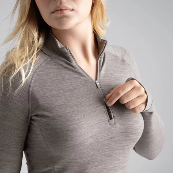 Hejma Women's Merino Zip Top