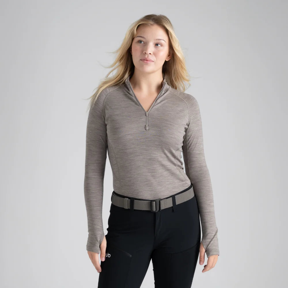 Hejma Women's Merino Zip Top