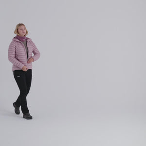 Nubaro Women's Insulated Hooded Jacket —  Lila Haze