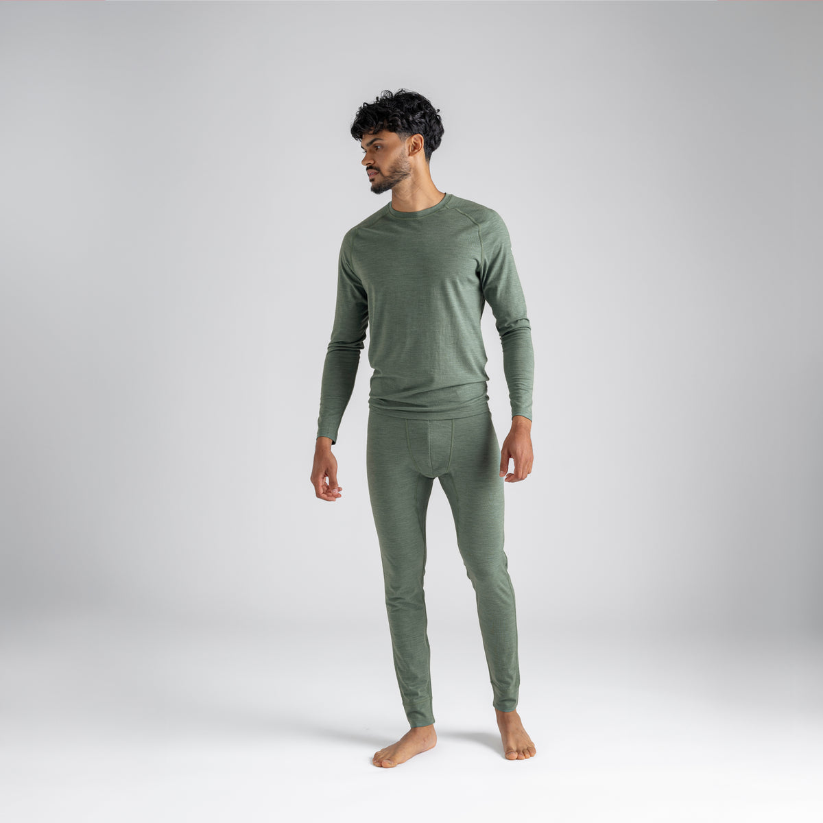 Senti Men's Merino Longsleeve — Falcon Grey