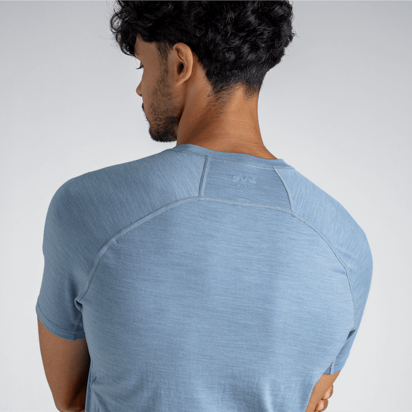 Senti Men's Merino T-shirt — Falcon Grey