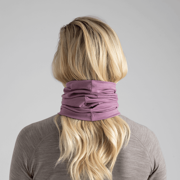 Senti Merino Multifunctional Scarf — Lila Haze