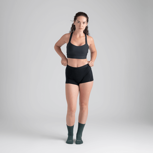 Senti Women's Merino Hot Pants — Purple