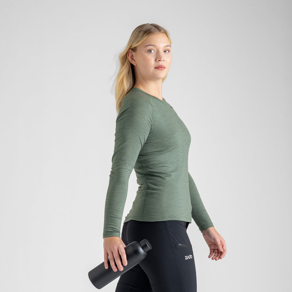 Senti Women's Merino Longsleeve — Decadent Red