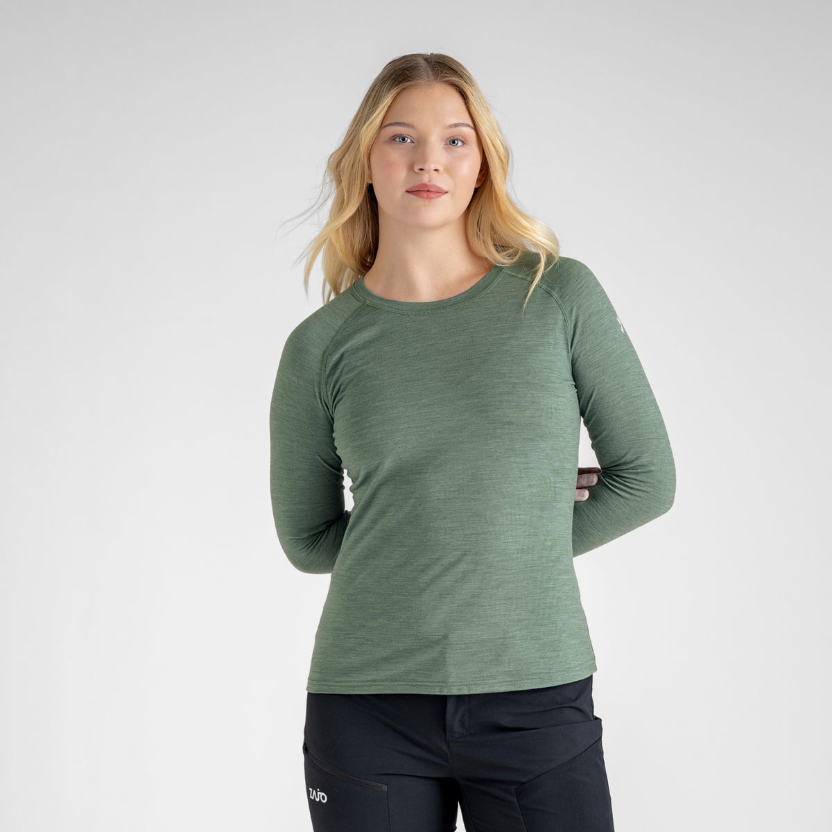 Senti Women's Merino Longsleeve — Dark Navy