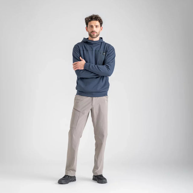 Vespero Men's Merino Hoodie — Chilli Red